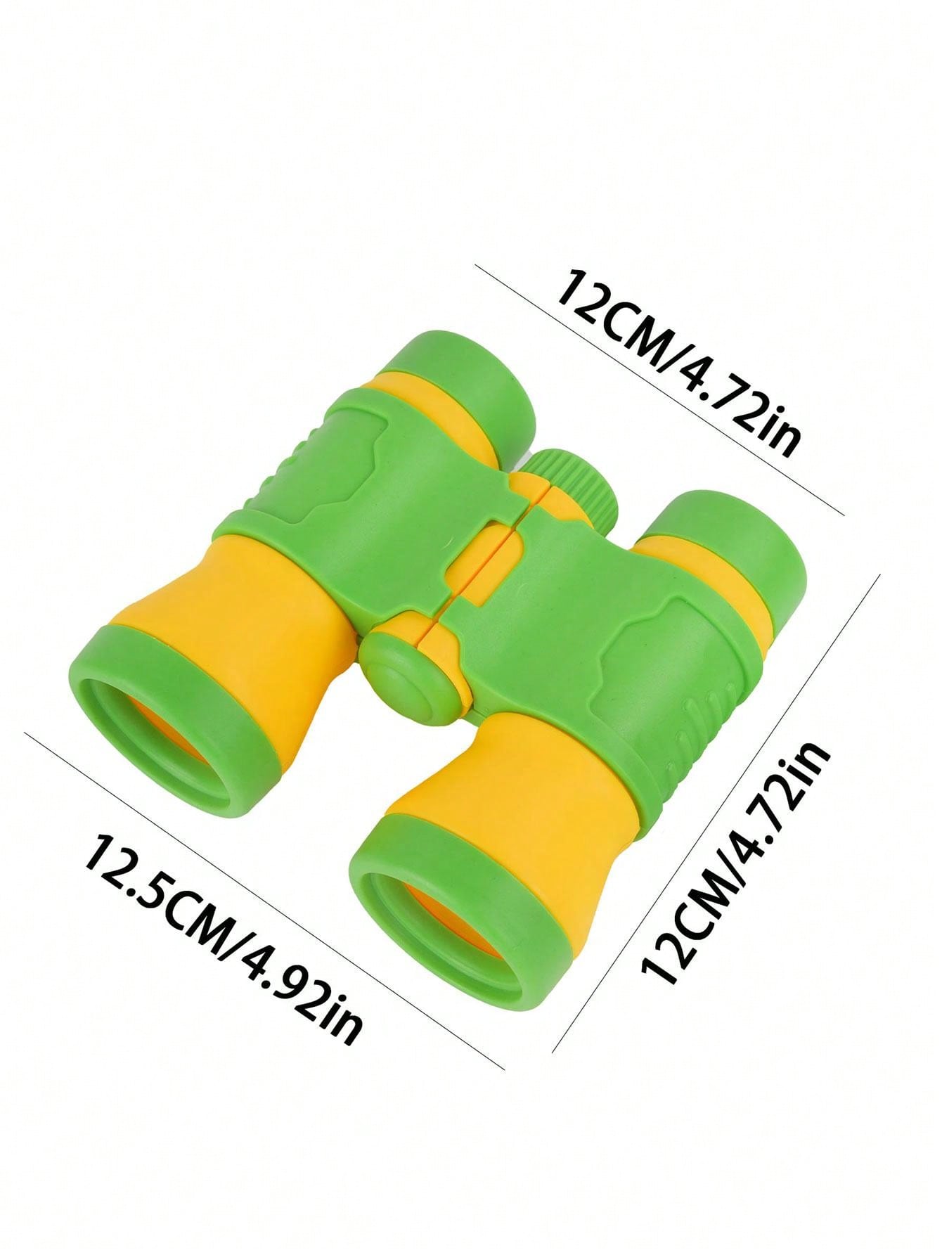 1pc Green Telescope For Kids, Boys And Girls Toy, Hd Outdoor Mini Portable Binoculars, 3-12 Years Old