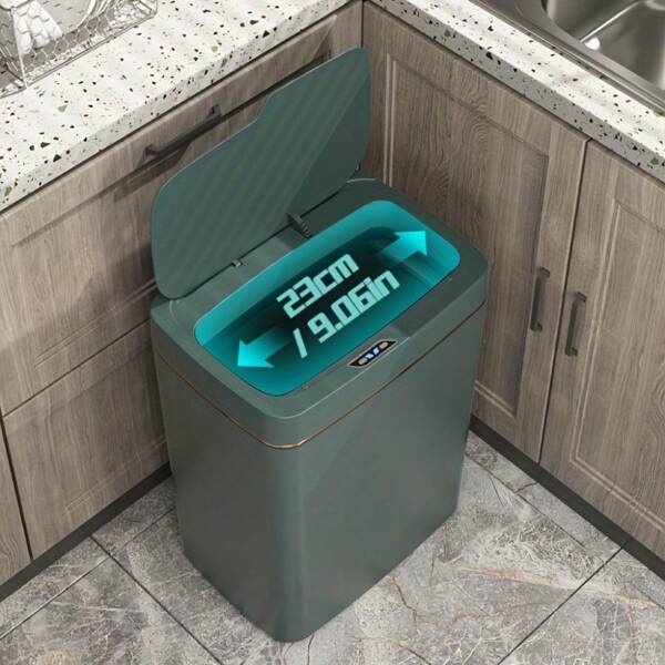 Intelligent Automatic Sensor Garbage Can - Large Capacity Household Bin For Bedroom, Bathroom, Living Room And Waterproof Trash Can