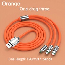 120w 3-in-1 Super-fast Charging Phone Cable