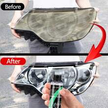 Car Headlight Restoration Oxidative Yellowing Repair Liquid Polymer Refurbishment Lens Headlight Polishing JB-XG 8