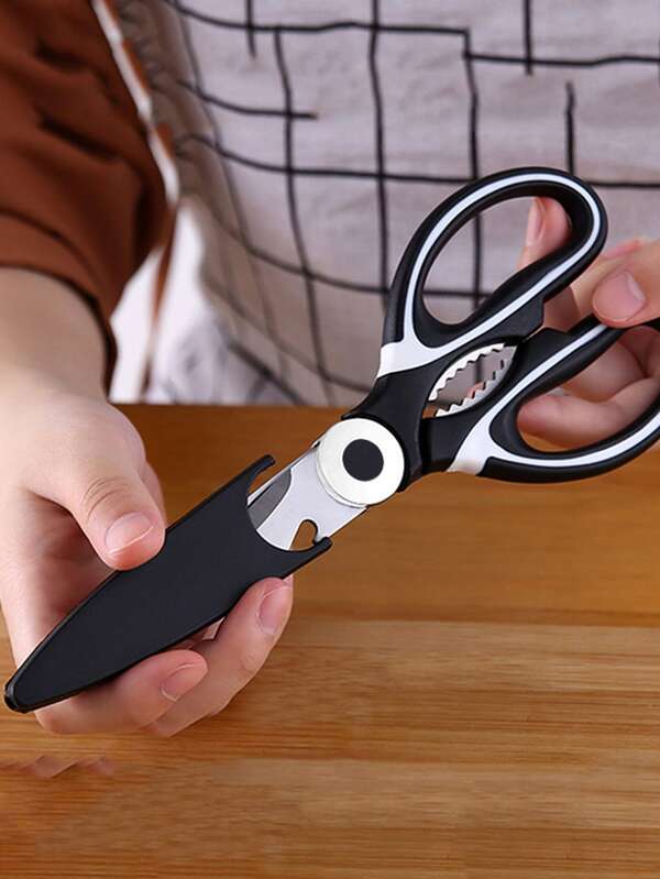 1pc Stainless Steel Scissors, Multifunction Scissors For Kitchen