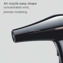 Hair Dryer Negative Ion Hair Dryer With Motor, Quick Drying, High Speed, Low Noise, Temperature Control, Blowing Power, 1300W, 22000 Rpm, Professional Hair Care, Quick Drying