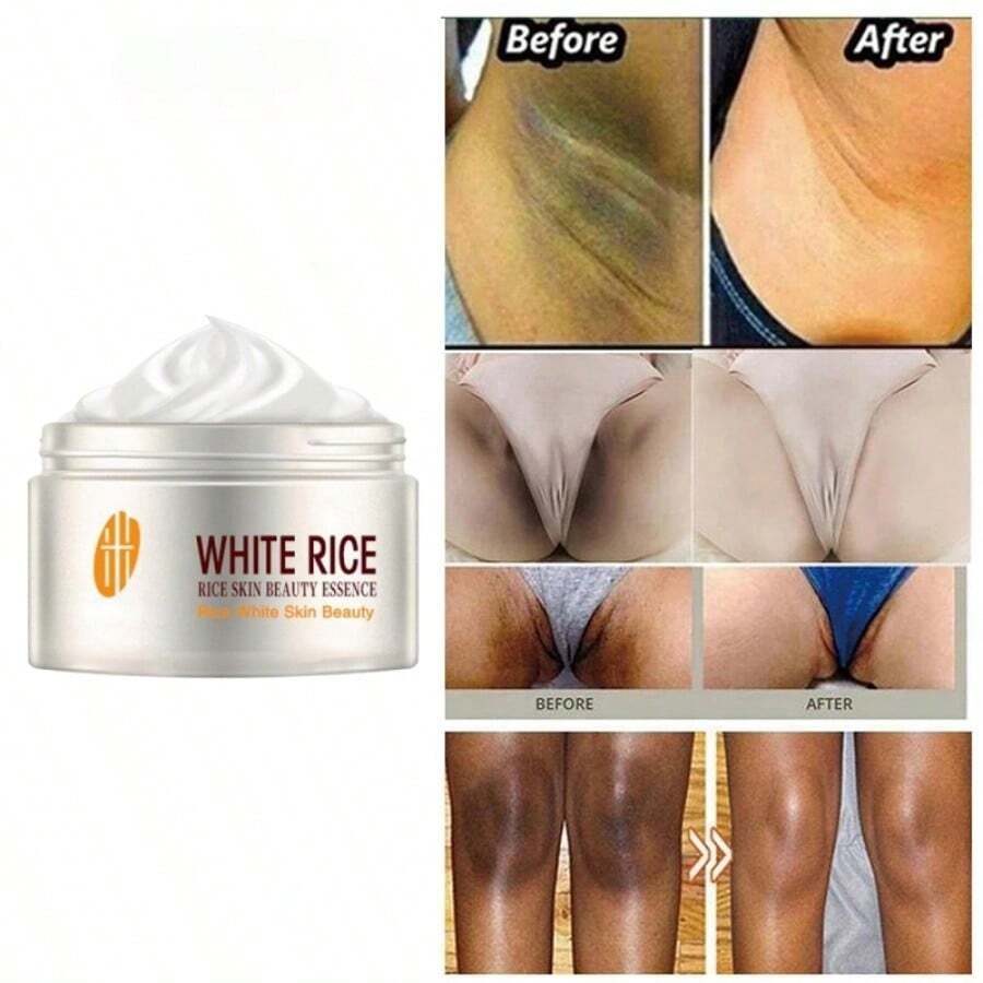 White Rice Whitening Cream Anti Aging Remove Wrinkles Nourishing Moisturizing Facial Cream Face Care