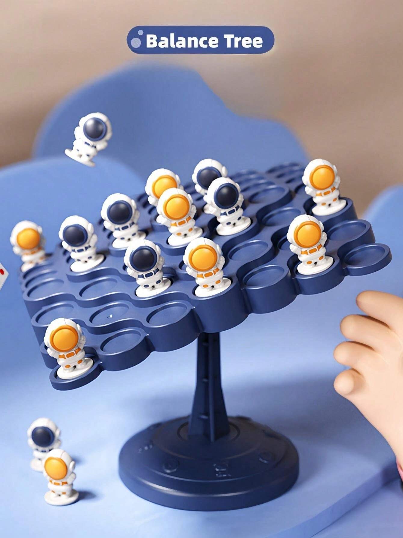 1pc Astronaut Balance Table Game, Puzzle Fun Stacking Game Interactive Toy For Adult Drinking Battle