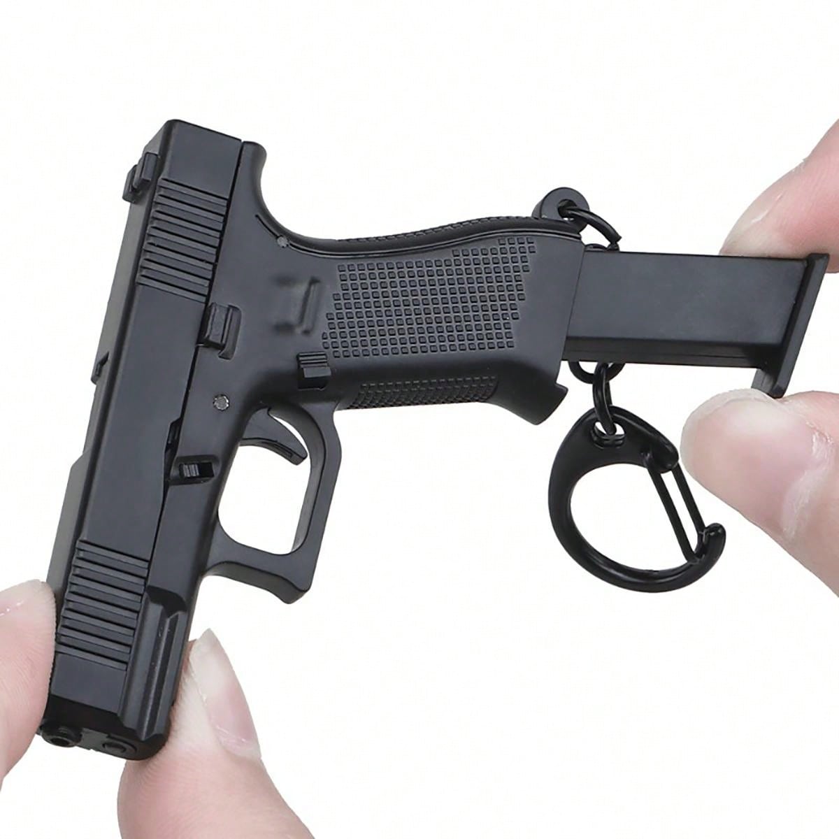 1PCS Gift For Men Black Mini Portable Model Pistol