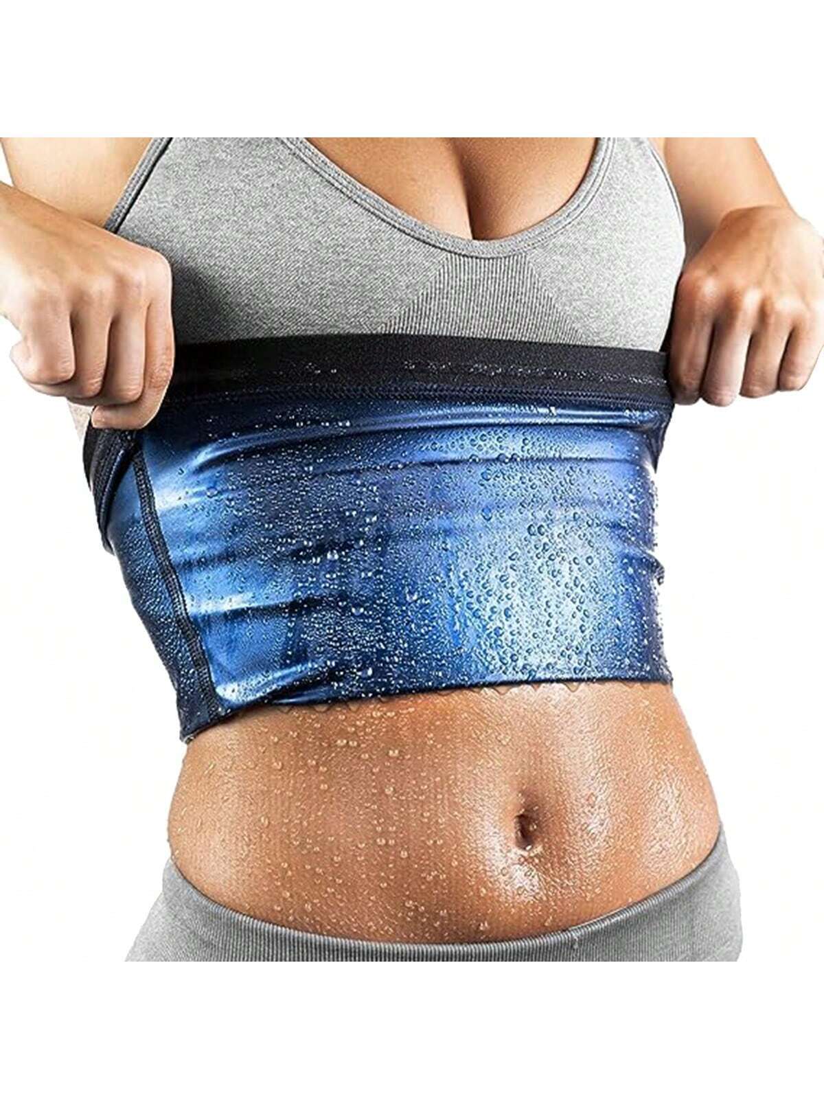 1pc Women's Sauna Belt For Waist Trainer Suit, Rapid Sweat And Body Shaping